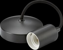 "Netlighting Knightsbridge 6"" E27 Contemporary Pendant Set Smoked Bronze 8270SB in Brown" - thumbnail 1