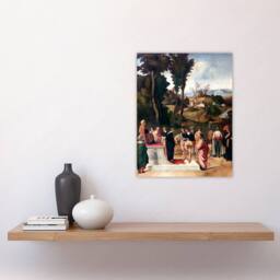 "Artery8 Giorgione Moses Undergoing Trial by Fire Wall Art Print - Size: W12"" x H16""" - thumbnail 4