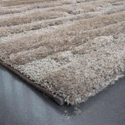 The Rug Shop UK Brown Modern Easy to clean Machine Made Abstract Abstract Area Rug - Size: 160 cm x 230 cm - thumbnail 2
