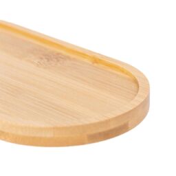 Harbour Housewares Bamboo Soap Dispenser Tray in Brown - thumbnail 5