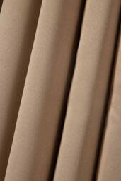 OHS Pair of Thermal Ready Made Eyelet Blackout Curtains in Beige - Size: 167 cm width x 183 cm drop - thumbnail 3
