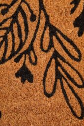 Orsina Filta Leaves Coir Doormat in Brown - Size: Small - thumbnail 2