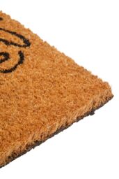 Orsina Filta Leaves Coir Doormat in Brown - Size: Small - thumbnail 3