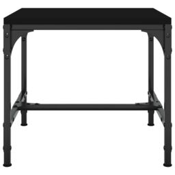 Berkfield Home Side Tables 2 pcs Black 40x40x35 cm Engineered Wood - Size: 40 x 40 x 35 cm - thumbnail 5