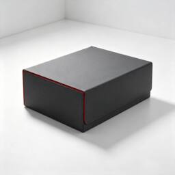 Ventryn 1800+ MTG Card Deck Box PU Leather Magnetic Deck Storage in Black - thumbnail 7