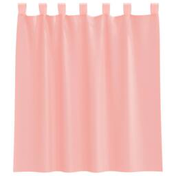 Berkfield Home Voile Curtains with Rod Pockets 2 pcs Pink - thumbnail 4