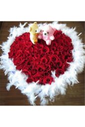 H&O Direct 2m Christmas White Feather Garland for Christmas Tree Bouquet Decoration - thumbnail 4