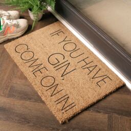 Artsy Mats If You Have Come On In Doormat in Black - Size: 40 cm x 60 cm - thumbnail 3