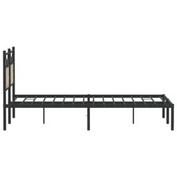 Berkfield Home Bed Frame without Mattress Sonoma Oak 150x200 cm King Size Engineered Wood in Brown - thumbnail 7
