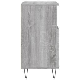 Berkfield Home Sideboard Grey Sonoma 60x35x70 cm Engineered Wood - Size: 60 x 35 x 70 cm - thumbnail 7
