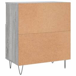 Berkfield Home Sideboard Grey Sonoma 60x35x70 cm Engineered Wood - Size: 60 x 35 x 70 cm - thumbnail 8