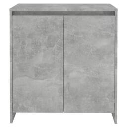Berkfield Home Sideboard Concrete Grey 70x41x75 cm Engineered Wood - Size: 70 x 41 x 75 cm - thumbnail 6