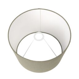Ruma Sage Green Linen Tapered Shade For Table Lamp - Size: 14 inches - thumbnail 4