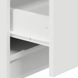Berkfield Home Durable Bedside Cabinet with 2 Drawers White 40x36x50 cm - Size: 40 x 36 x 50 cm - thumbnail 8