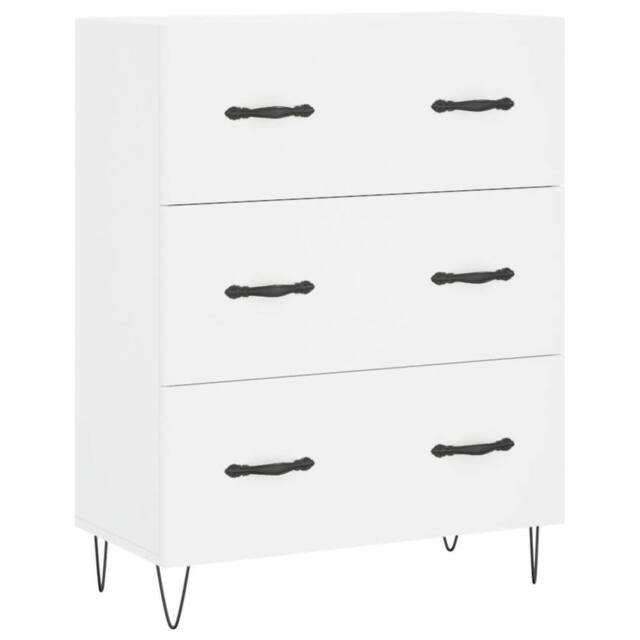 Berkfield Home Sideboard White 69.5x34x90 cm Engineered Wood - image 1