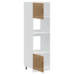 Berkfield Home Oven Cabinets 2 pcs Kalmar Artisan Oak Engineered Wood in Brown - thumbnail 5