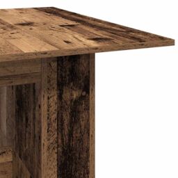Berkfield Home Dining Table Old Wood 180x90x76 cm Engineered Wood in Brown - Size: 180 x 90 x 76 cm - thumbnail 7