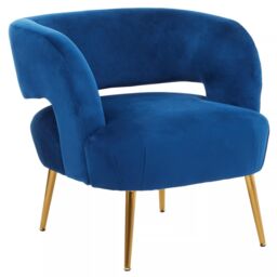 Orsina Larissa Chair in Blue - thumbnail 2