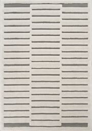 Desire Rugs Freya Living Room Area Rug 3D Embossed Modern Stripe Bar Design in Cream - Size: 160 cm x 230 cm - thumbnail 2