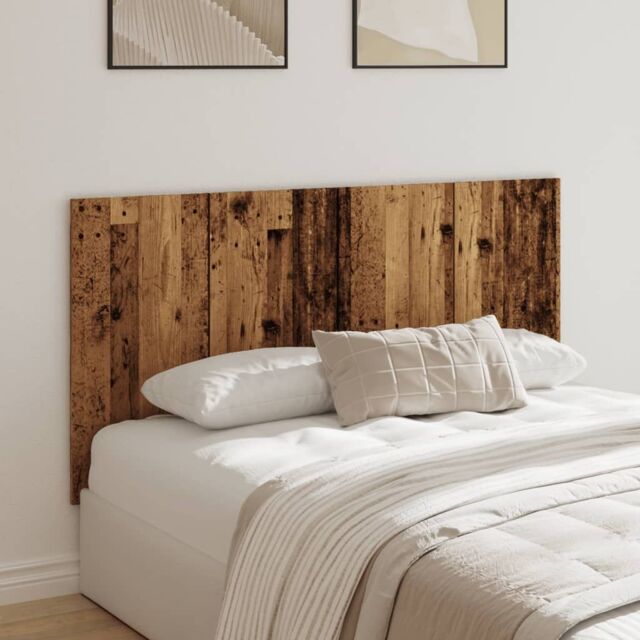 Berkfield Home Bed Headboard Old Wood 160x1.5x80 cm Engineered Wood in Brown - image 1