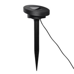Berkfield Home Garden Lights 6 pcs LED with Spike Anchors & Solar Panels in White - thumbnail 4