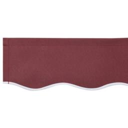 Berkfield Home Awning Replacement Fabric for 2.5x2 m Frame Burgundy - thumbnail 6