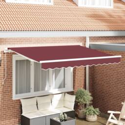 Berkfield Home Awning Replacement Fabric for 2.5x2 m Frame Burgundy