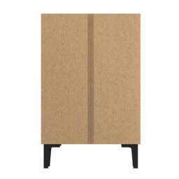 Merax Entryway 60cm Minimalist Shoe Cabinet with Adjustable Shelves in Light Oak - thumbnail 8