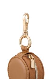 SHEONLY Women's Mini Portable PU Leather Travel Jewellery Box in Brown - thumbnail 4