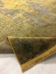 Gooch Luxury Rugs Toros Medallion Distressed Area Rug in Metallic Gold - Size: 230 cm x 160 cm - thumbnail 3