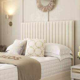 "Bed Choices Khloe Ottoman Divan Bed with 54"" Headboard in Mustard - Size: King" - thumbnail 2