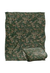 JQ Licensing Jl-Jp Big Game Deer Moose Hunting Pattern 2 Silky Touch Super Soft Throw Blanket 152 X 127 cm in White - thumbnail 2