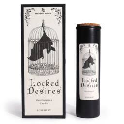 Serenityy Ancient Witch Ritual Candle - Locked Desires in Black - thumbnail 5