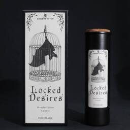 Serenityy Ancient Witch Ritual Candle - Locked Desires in Black - thumbnail 6