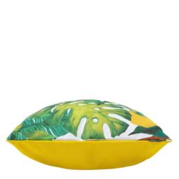 icon Indoor & Outdoor Waterproof Cushion Set of 2 Lemon Leaf Waterproof Cushion in Yellow - Size: 43 cm x 43 cm - thumbnail 5