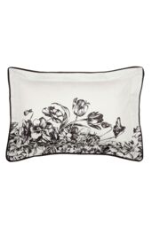 Ted Baker 'Elegnce Floral Border' Duvet Cover Set in Black - Size: Double - thumbnail 3