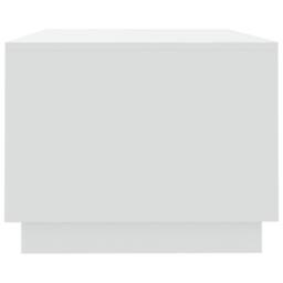 Berkfield Home Modern Coffee Table White 102x55x43 cm Engineered Wood - Size: 102 x 55 x 43 cm - thumbnail 6
