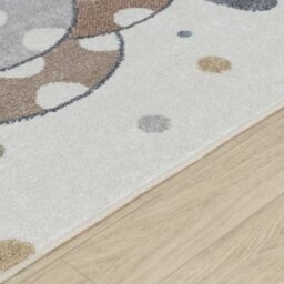 Livabliss Lilian Kids Multicoloured Beige Grey Washable Rug for Children's Rooms - Size: 160 cm x 215 cm - thumbnail 3