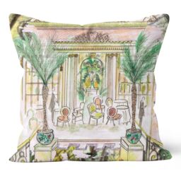 Claire Louise Afternoon Tea at The Ritz 45cm x 45cm Double Sided Cushion - Size: 45 cm x 45 cm - thumbnail 1
