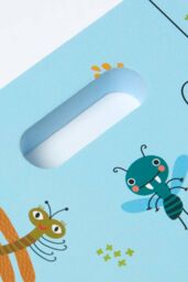 Homescapes Children's Garden Kneeling Pad with Insect Design - thumbnail 2