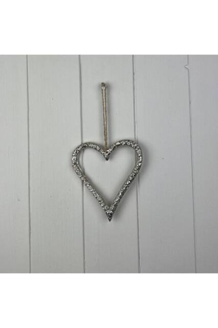 KDMD Silver Classic Metal Heart - 13mm - image 1