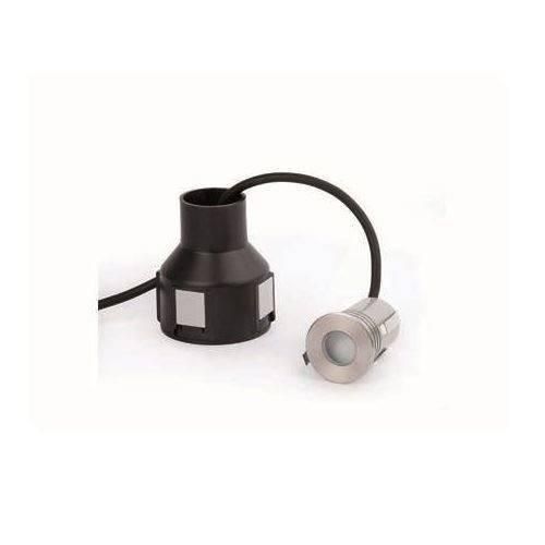 Netlighting Crosby LED Recessed Outdoor Ground Lamp Matt Nickel IP67 in Grey - image 1