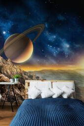 Origin Murals Galaxy Wall Mural - Size: W350 cm x H280 cm - thumbnail 4