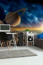 Origin Murals Galaxy Wall Mural - Size: W350 cm x H280 cm - thumbnail 3