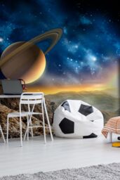 Origin Murals Galaxy Wall Mural - Size: W350 cm x H280 cm - thumbnail 5