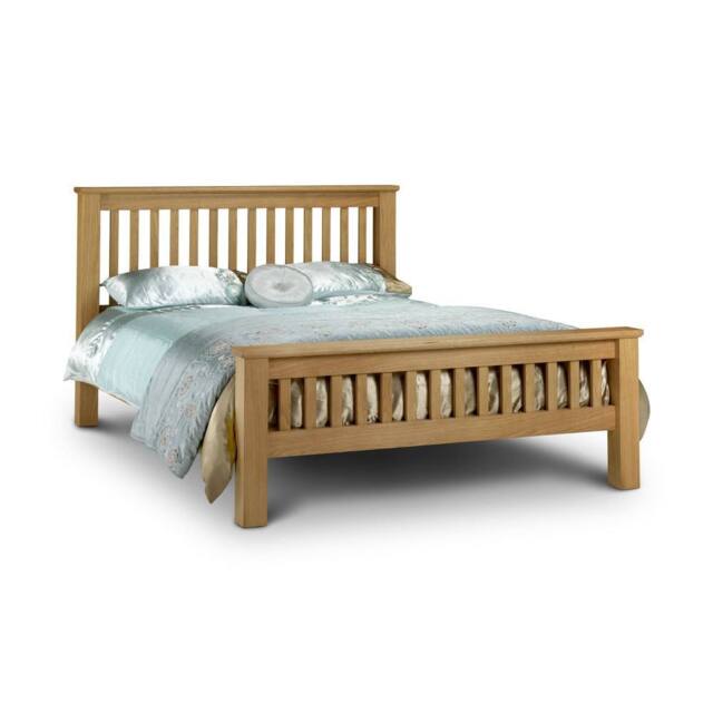 Cheshire Cedar Oak High Footend Bed - Superking (180cm) (150cm) in Brown - Size: Super King - image 1