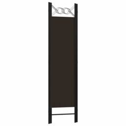Berkfield Home 3-Panel Room Divider Brown 120x180 cm - thumbnail 4