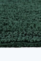 Homescapes Luxury Extra Large Bath Mat Reversible 1600GSM 100% Cotton, 70 x 120cm in Dark Green - Size: 70 x 120 cm - thumbnail 5