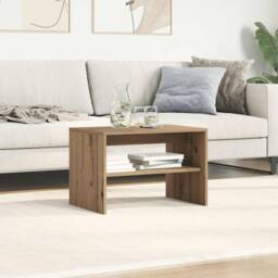 Berkfield Home TV Cabinet Artisan Oak 60x40x40 cm Engineered Wood in Brown - Size: 60 x 40 x 40 cm - thumbnail 4