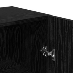 Berkfield Home TV Cabinet 4 pcs Black oak 30.5 x 30 x 60 cm Engineered wood - thumbnail 6